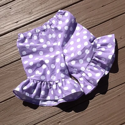lilac baby girl shorts summer baby trousers child short pants kids ruffles pant