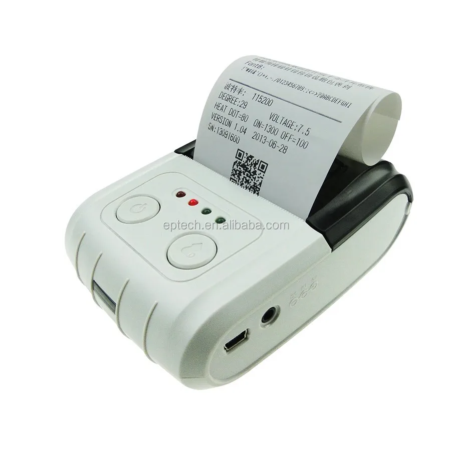EP MP300 58mm Android Portable Bluetooth Thermal Printer, White and black color at option
EP MP300 58mm Android Portable Bluetooth Thermal Printer, White and black color at option