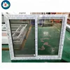 Conch Brand cheap plastic pvc double sliding glass windows price house window for sale