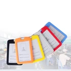 2019 new Custom Generic Portable Colorful Employee Plastic ID Card Holder
