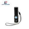 Zoomable Mini Torch Rechargeable Charging USB LED Flashlight