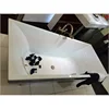 SGS resin marble bathtub modified acrylic hot bath tub for adults