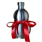 64oz Stainless Steel Hip Flask Gourd shape