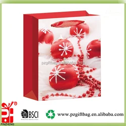 custom made printed shopping paper bag, gift bag with delicate