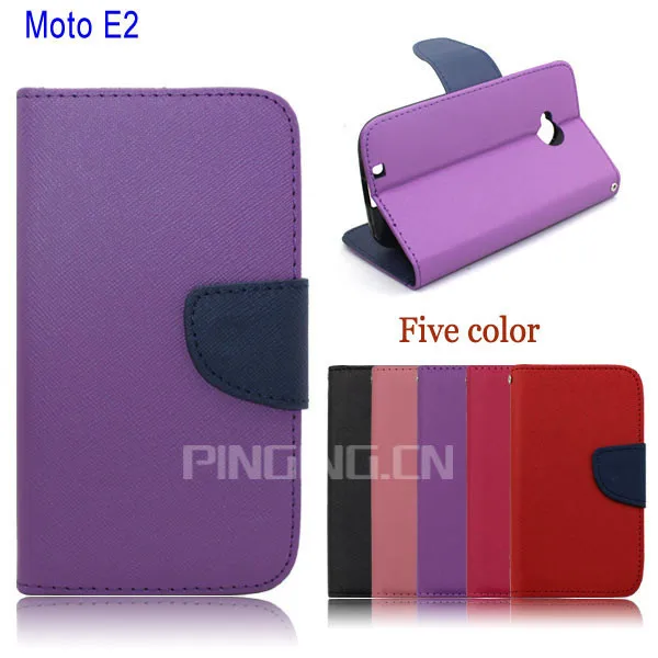 Boost Mobile Wallet Leather Flip Cover Card Holder Stand Phone Case for Motorola Moto E2, Any color is available
Boost Mobile Wallet Leather Flip Cover Card Holder Stand Phone Case for Motorola Moto E2, Any color is available