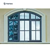 Aluminum Casement Window With Modern Iron Window Grill Design On Sales