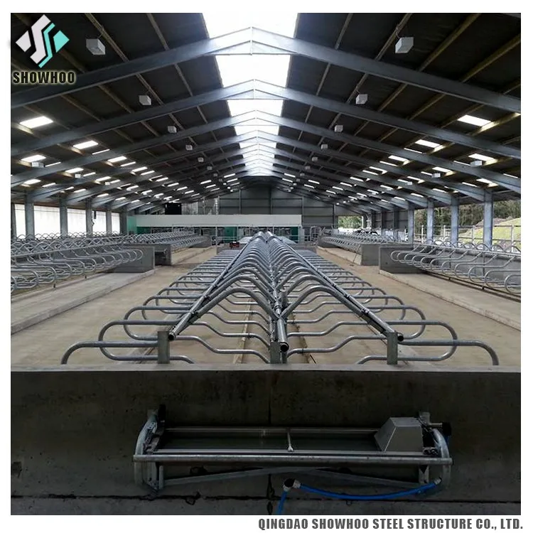 Design China Agricultural Buildings Cow shed Prefabricated Barn Horse Stable