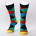 High quality best selling customised socks men cotton fun socks