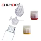 Wholesale 60ml PET plastic dropper eliquid bottles pen shape pet bottles with tamper evident cap