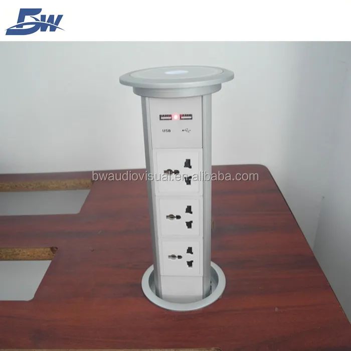 Bw Automatic Lifting Pop Up Stand Up Desk Power Strip Smart