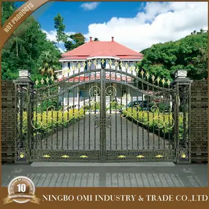 gates, wrought iron gate on alibaba /new design of school gate