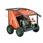 BISON 180A gas pressure washer 6.5HP copper swashplate pump 180bar 350 bar high pressure washer