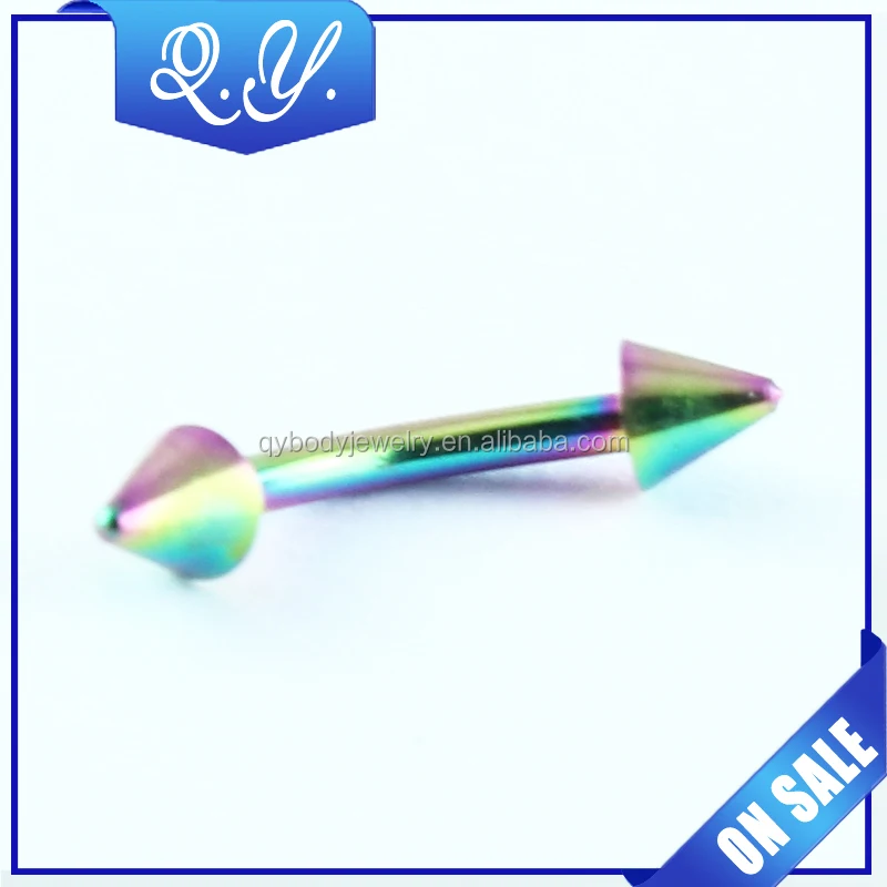 Sample Free New Model Color Changing Eyebrow Piercing Jewelry with Cheap Price