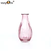 250 ml 500 ml 1 L Sprayed Home Decoration Round Glass Flower Vase With Custom OEM Service