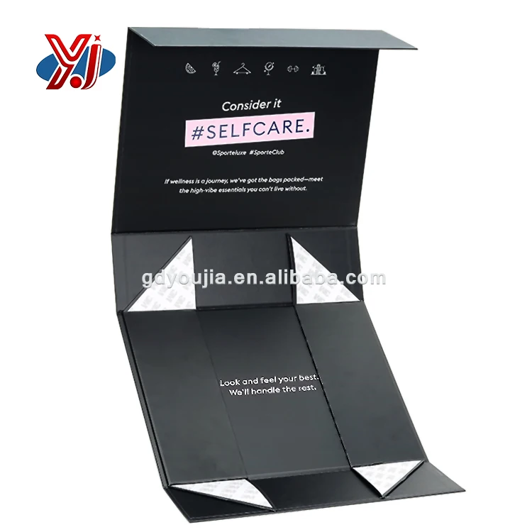 wholesale and custom packaging foldable magnetic paper gift box
