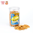 Sweet and crispy milk biscuit manufacture delicious biscuits milk flavor bone shape children biscuits