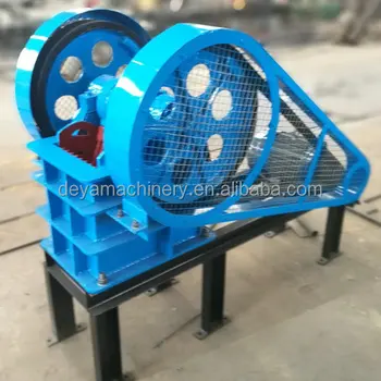 Chinese mini stone rock jaw crusher