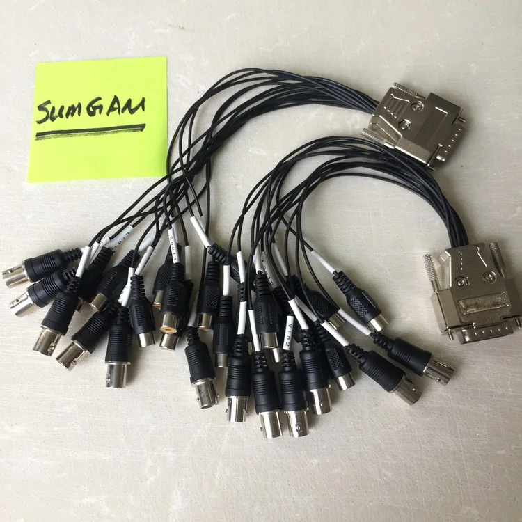 Customized Cable D-sub DB26pin Male to 8* RCA Female & 6* BNC Fema HD26male for Music Equipment System Custom Length
Customized Cable D-sub DB26pin Male to 8* RCA Female & 6* BNC Fema HD26male for Music Equipment System Custom Length