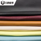 Factory Price Toothpick Pattern 100% Pu Material Synthetic Leather For Shoes