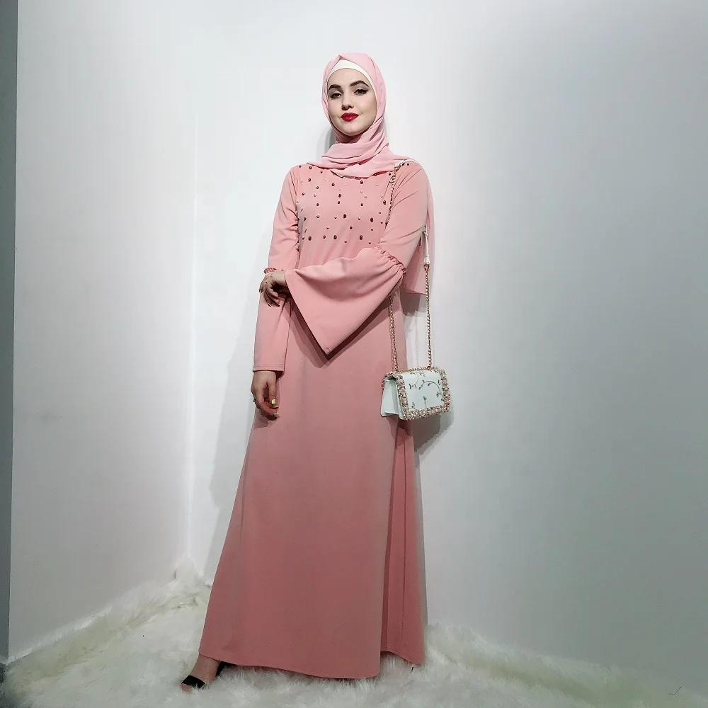 Wholesale hot sale muslim long dress with pearl abaya dubai islamic women clothing, Black,red,khaki,pink
Wholesale hot sale muslim long dress with pearl abaya dubai islamic women clothing, Black,red,khaki,pink