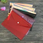 custom snap of button clear transparent pvc cluth bag clear cluth plastic envelope bag