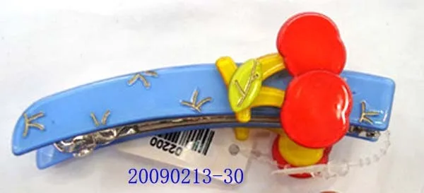 Fancy Barrette Hair Clips Wholesale Plastic Banana Goody Barrettes
