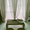 Best Selling Elegant Modern Floral 100%Polyester Jacquard Window Curtains Sheer