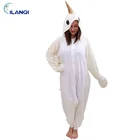 Wholesale ailanqi cream white animal onesie christmas pajamas as gift