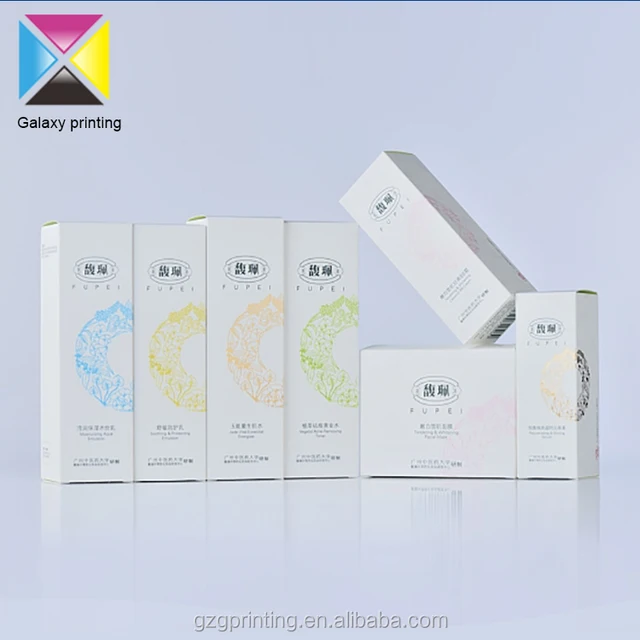 varisized paper perfume stylish gift packaging box, face cream