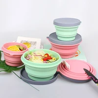 2019 Outdoor Silicone Folding Bowl Portable Silicone Collapsible Bowl Cover Foldable Salad Bowl With Lid
2019 Outdoor Silicone Folding Bowl Portable Silicone Collapsible Bowl Cover Foldable Salad Bowl With Lid
