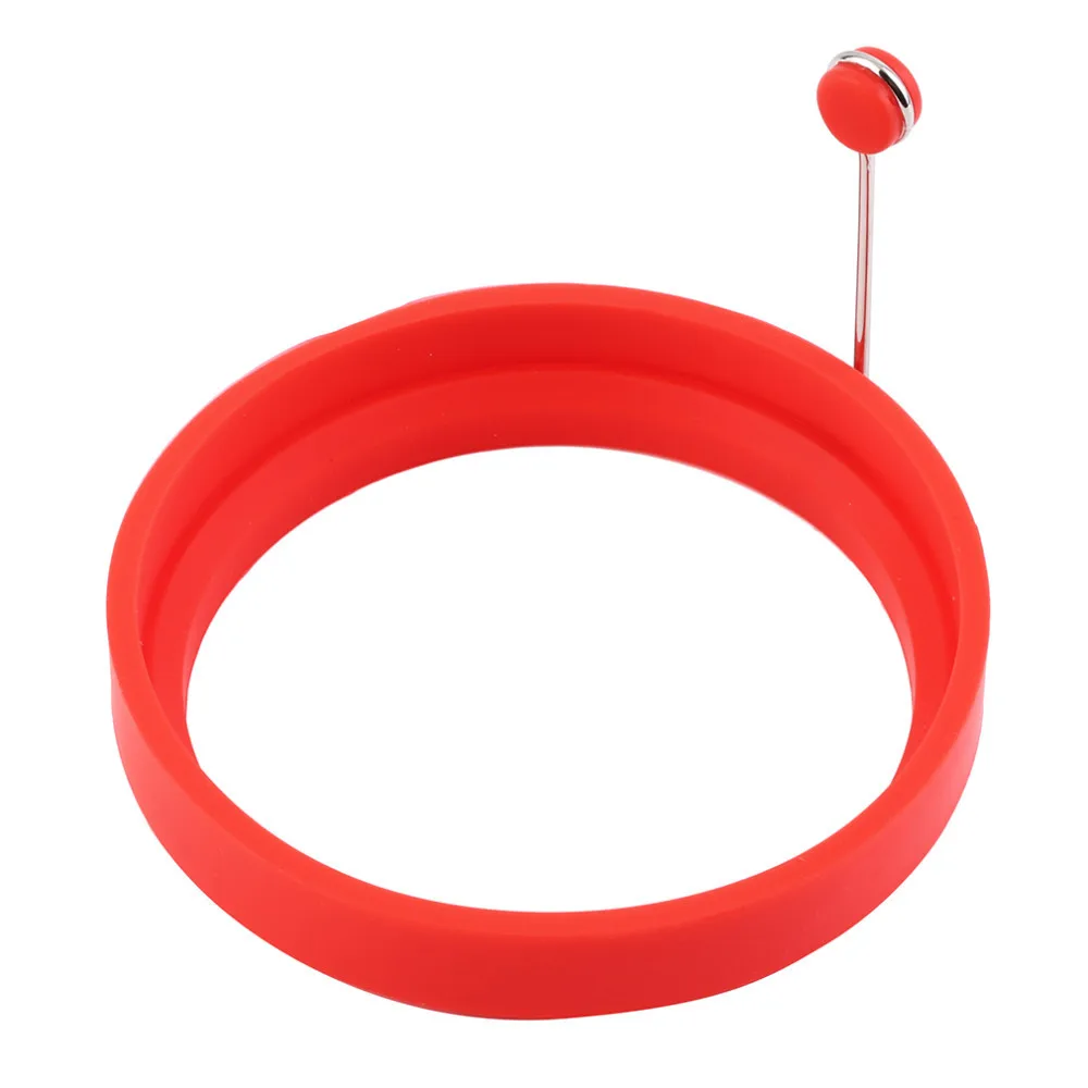 New Creative round Shape Silicone Omelette Shaper Egg Fried Frying Pancake Cooking Mould Breakfast Essential