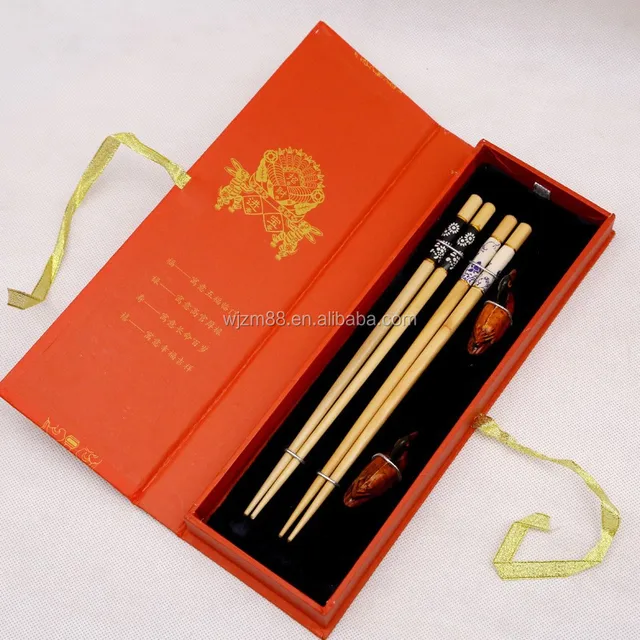 japanese fashion design gift chopsticks/wood gift chopsticks set