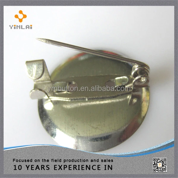 Wholesale decorative safety pins brooch back