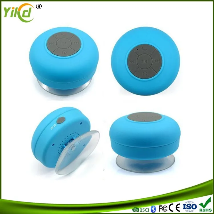 Portable Waterproof altavoz bluetooth waterproof Receive Call Music Suction Mic Wireless Bluetooth Speaker For iPhone - ANKUX.COM