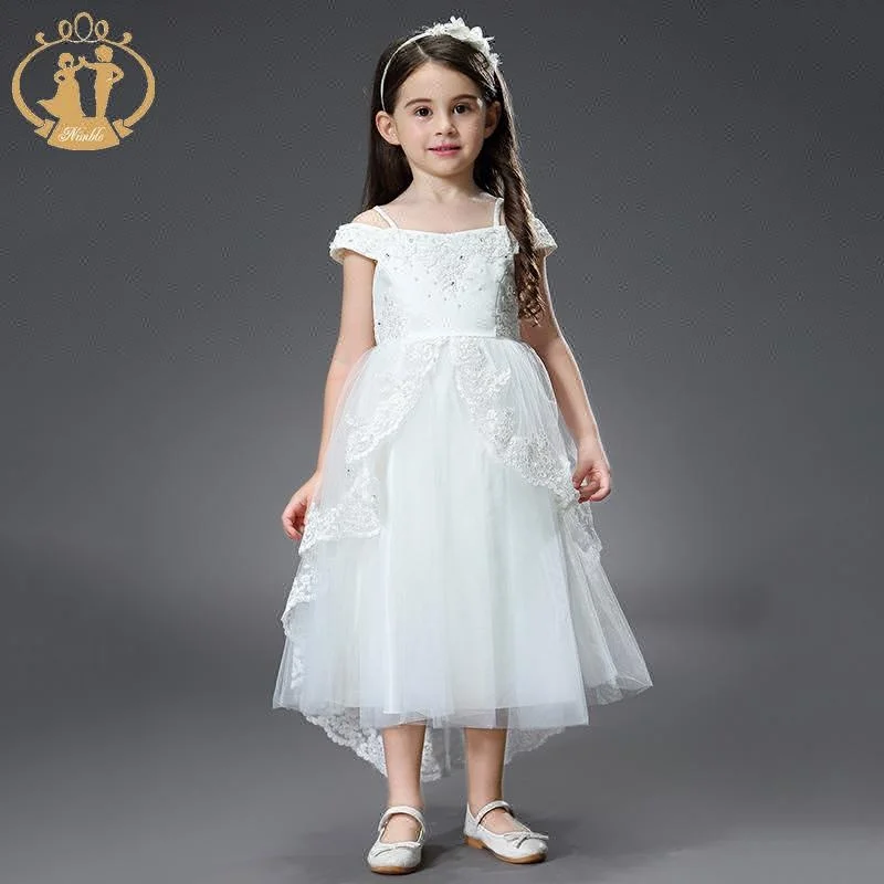 Nimble 2019 New Sweet One Piece Girls Party Dresses Crystal Beading Princess Long Tail Spaghetti Strap Evening Dresses For Girl
Nimble 2019 New Sweet One Piece Girls Party Dresses Crystal Beading Princess Long Tail Spaghetti Strap Evening Dresses For Girl