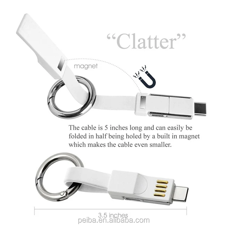 Wholesale portable charger 3 in 1 magnetic charging cable - ANKUX.COM