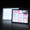 LED Illuminated Crystal Advertising Acrylic Light Box A0-A4 Customizable LED Menu Display Board