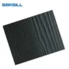 color black wavy tiles 300x600 for exterior wall