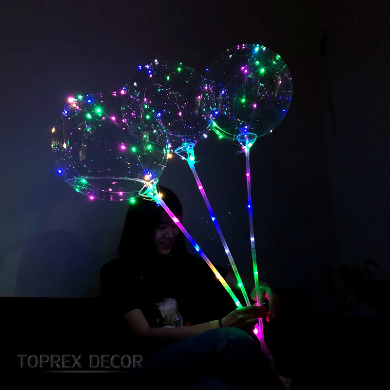 Toprex Decor Wholesale Holiday Decoration 18 Inch Party Led Bobo