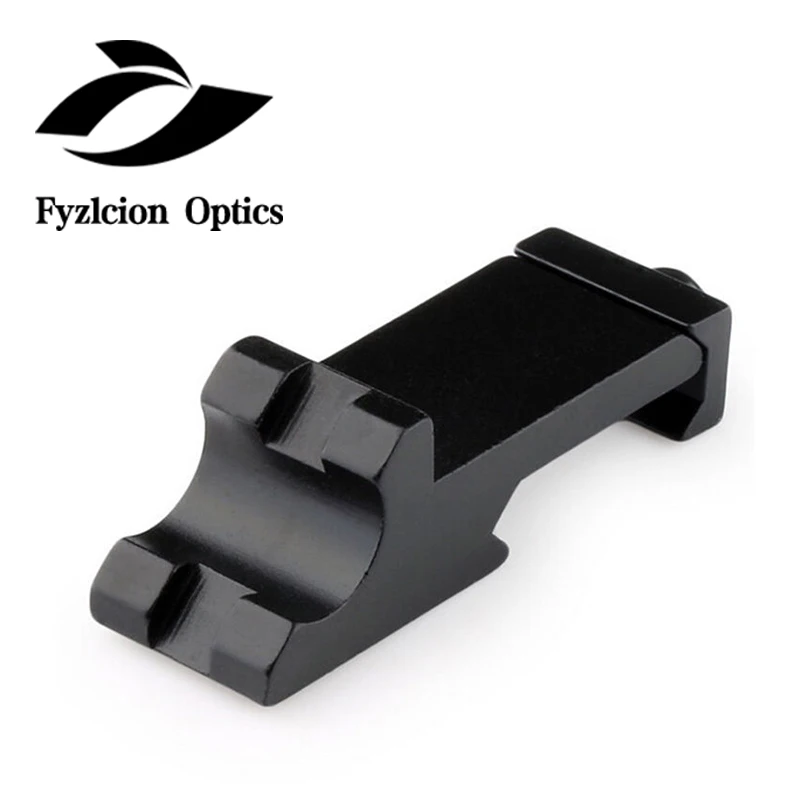 The deviated side rail is fitted with a 45 degree picatini tactical Angle., Black
The deviated side rail is fitted with a 45 degree picatini tactical Angle., Black