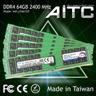High performance AITC 2400MHz DDR4 server ram 64gb memoria module