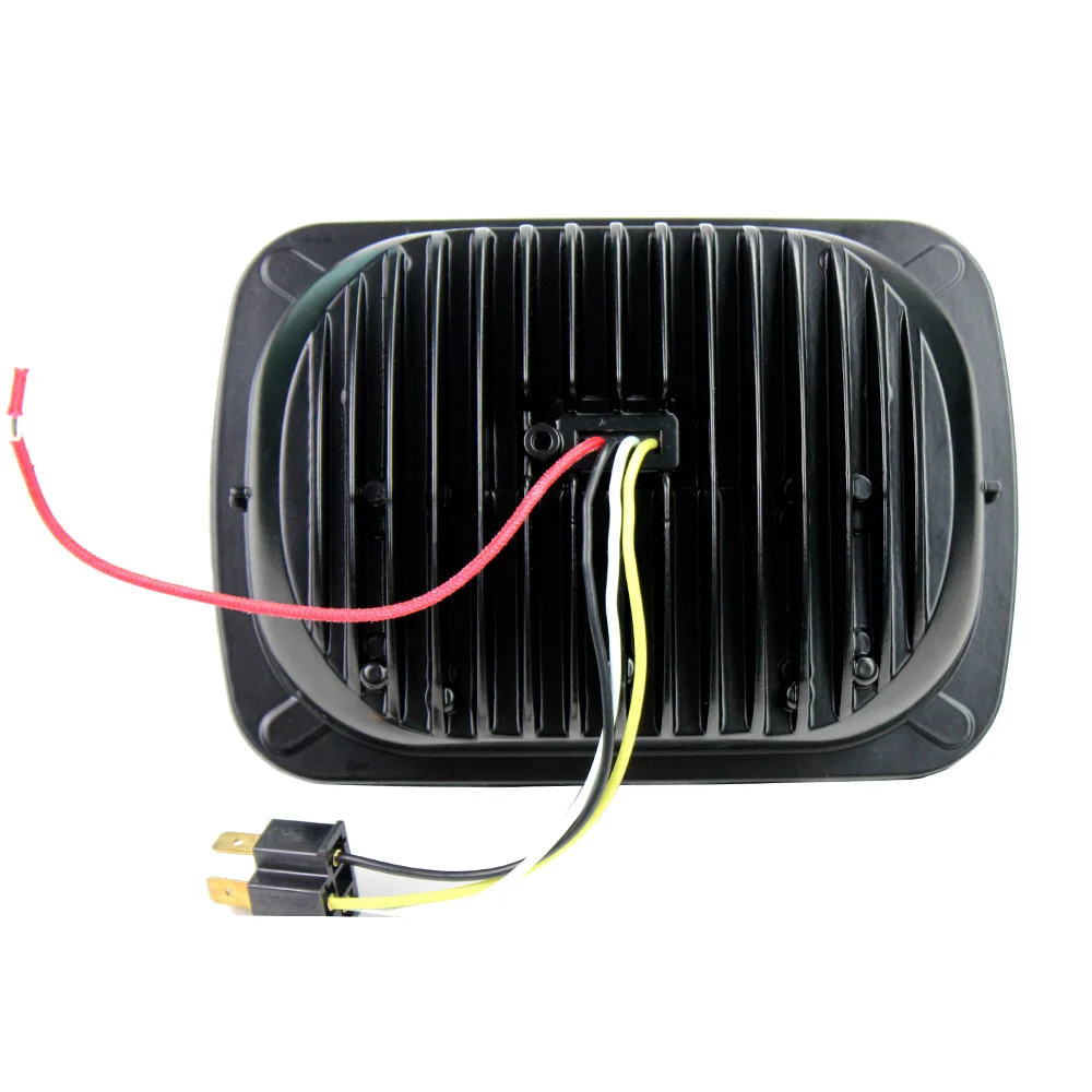 1 FADUIES 80W 5''x7'' 7''x 6'' Led Headlights with DRL For Jeep Wrangler YJ Cherokee XJ H6054 H5054 H6054LL 69822 6052 6053 (7)