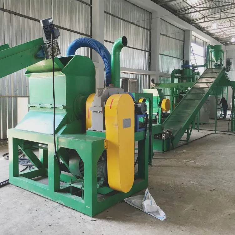 Sumac High fficiency tire shredder line/rubber crusher/tire debeader