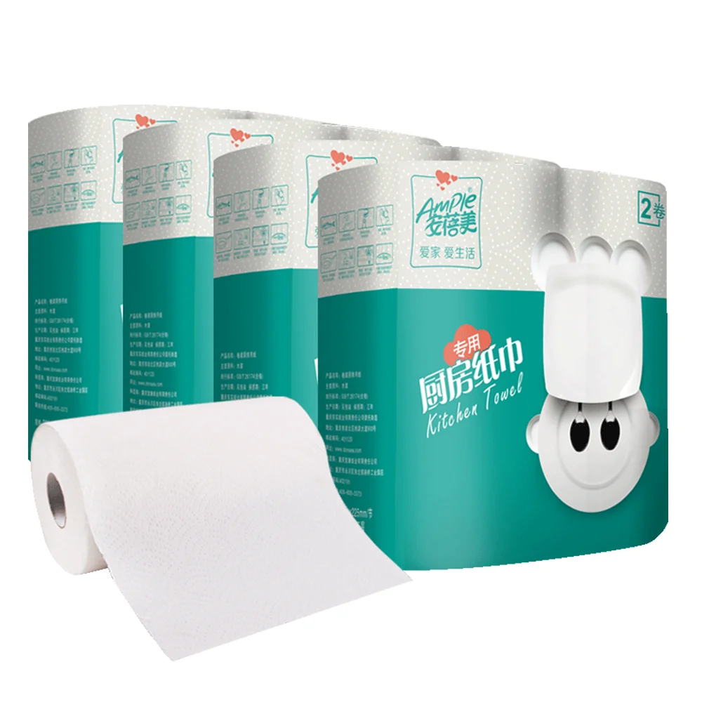 Manufacturer of bamboo fiber disposable kitchen paper towel roll with competitive price, White
Manufacturer of bamboo fiber disposable kitchen paper towel roll with competitive price, White