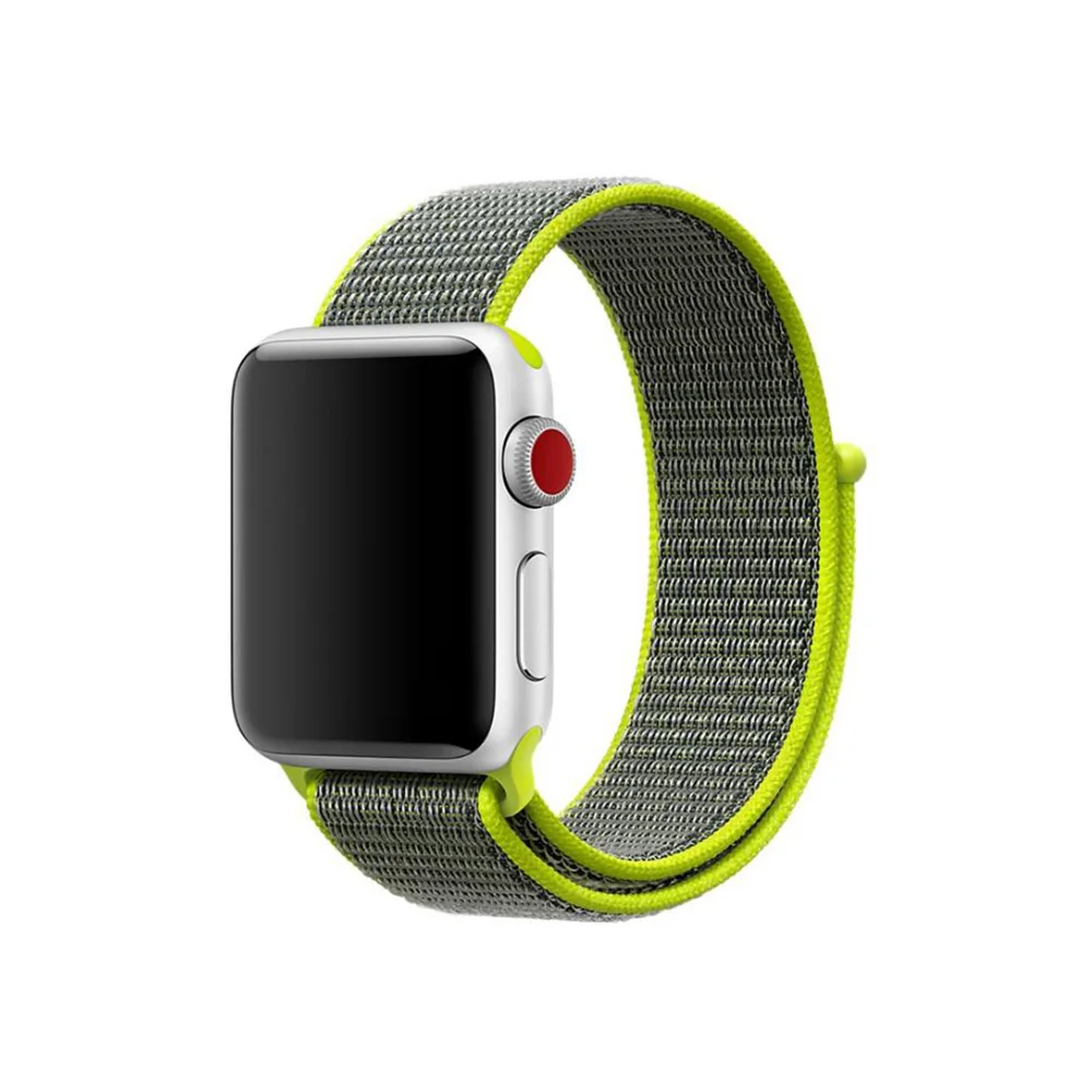 Sport Loop Band for Apple Watch Band, Nylon Soft Breathable Nylon I Watch Replacement Band Sport Loop for iWatch Series 4/3/2/1, Multi-color optional or customized
Sport Loop Band for Apple Watch Band, Nylon Soft Breathable Nylon I Watch Replacement Band Sport Loop for iWatch Series 4/3/2/1, Multi-color optional or customized