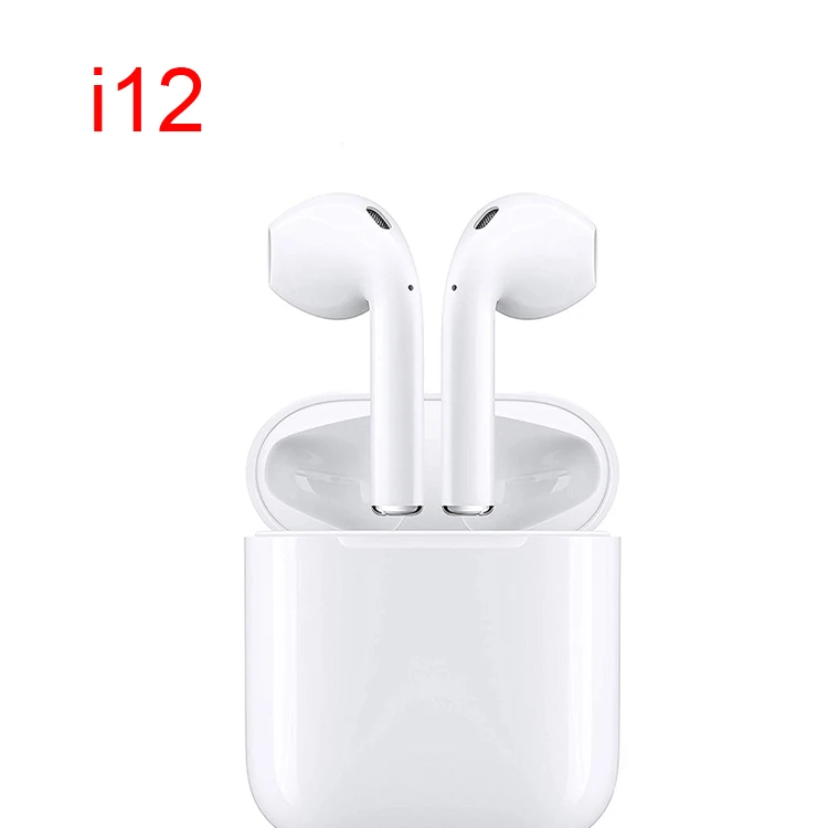 high quality touch i12 tws 5.0 earbuds Mini 1:1 wireless headphone headset, Black;white
high quality touch i12 tws 5.0 earbuds Mini 1:1 wireless headphone headset, Black;white