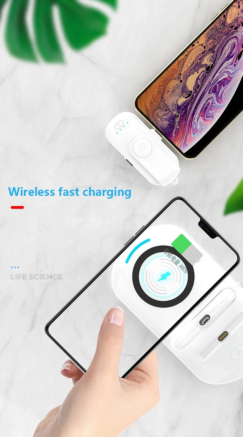 innovative products 2020 electronics finger portable charger Magnetic Power Bank - ANKUX.COM