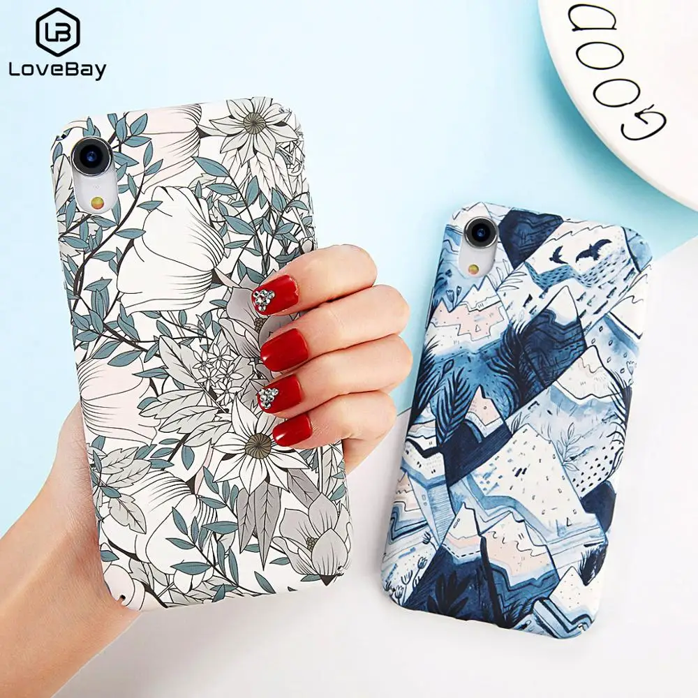LOVEBAY Flower Hard PC Protective Phone Case For iPhone XR XS Max X 8 Plus Green Leaves Full Back Cover For iPhone 7 6 6s Plus
LOVEBAY Flower Hard PC Protective Phone Case For iPhone XR XS Max X 8 Plus Green Leaves Full Back Cover For iPhone 7 6 6s Plus
