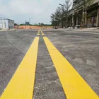 White reflective hot melt eco asphalt road line marking paint