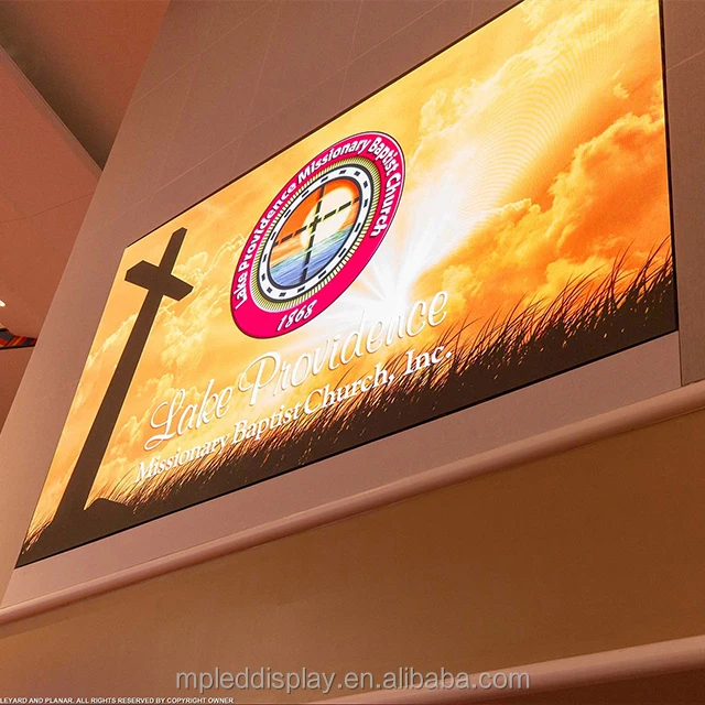 Good quality High refresh cheap Low price 80 inch tv church screen signs p3 indoor led display